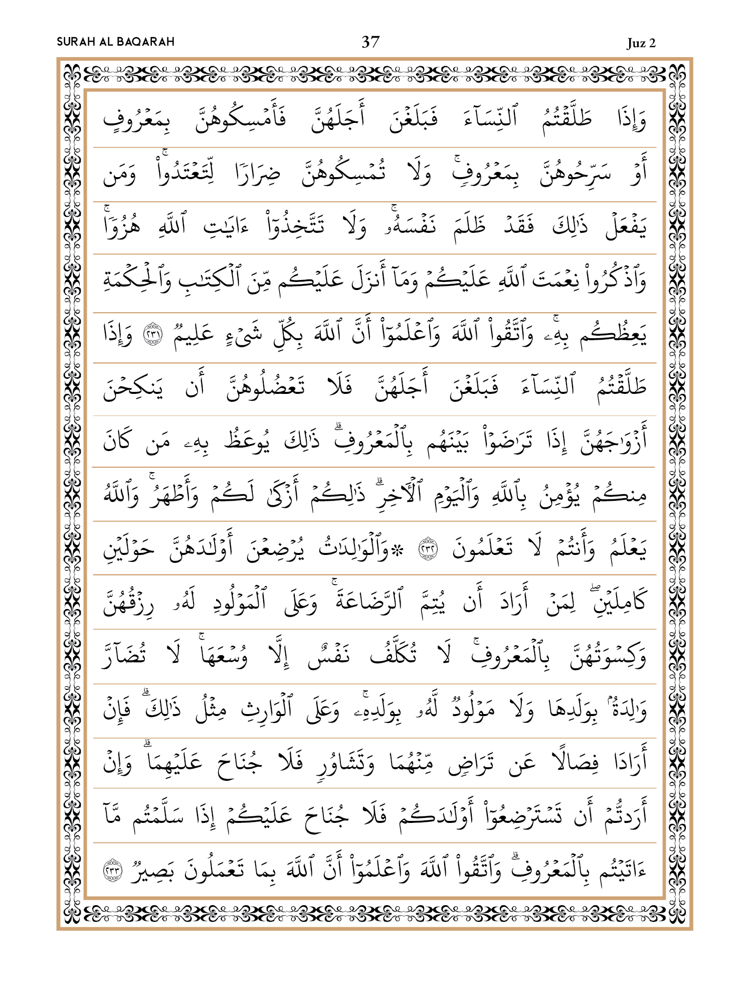 Quran Page 37